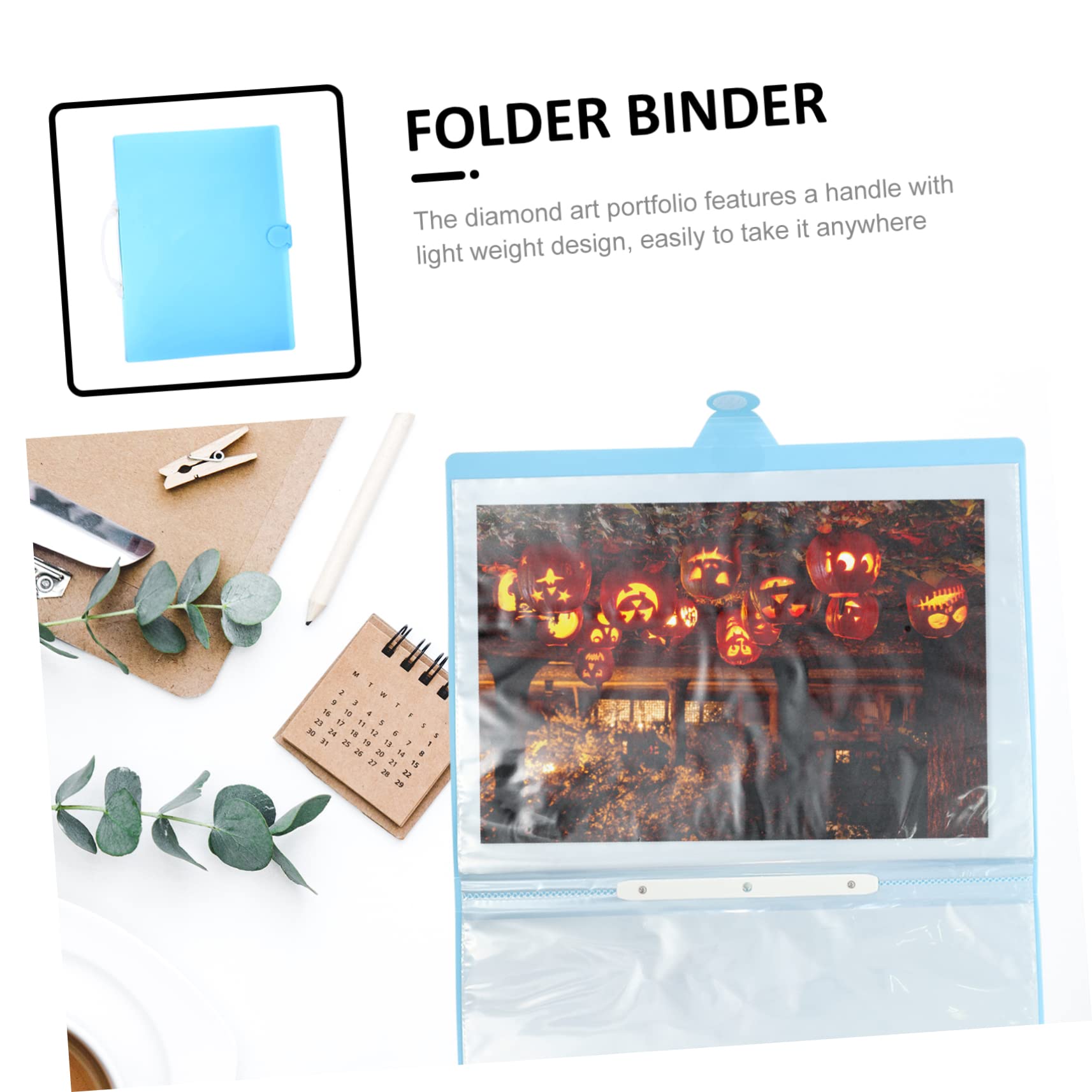 PLAFOPE Portafolio De Arte Páginas Bolsa De Almacenamiento Para Obras De Arte Funda De Transporte Para Pinturas y Dibujos Organizador De Proyectos Creativos Diseño Ligero y Duradero