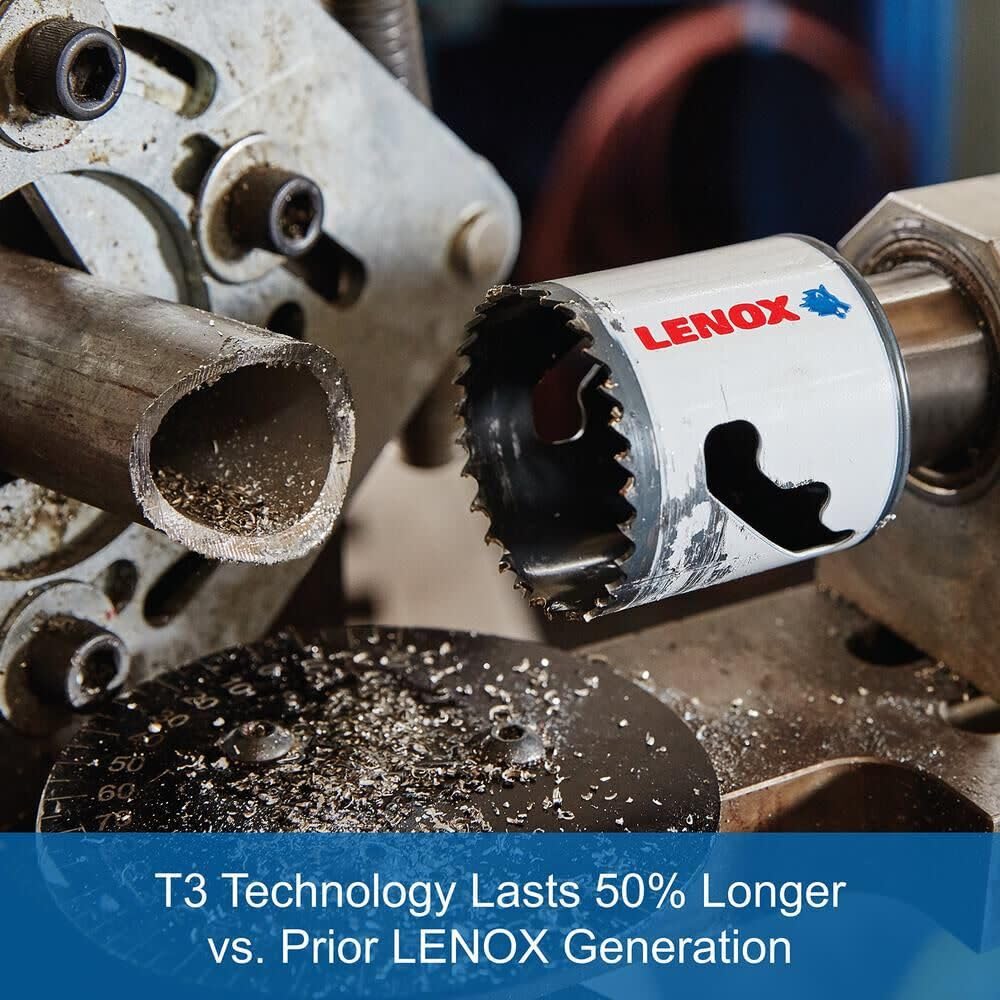 Otwornica HSSBi do stali metalu drewna płyt wiórowych 121mm LENOX
