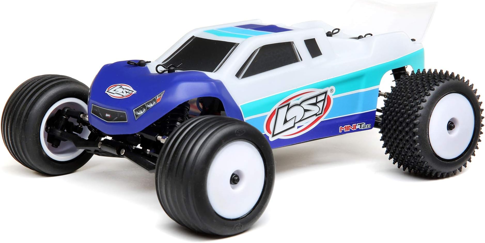 1/18 Mini-T 2.0 2WD Stadium Truck Brushless RTR, Blue