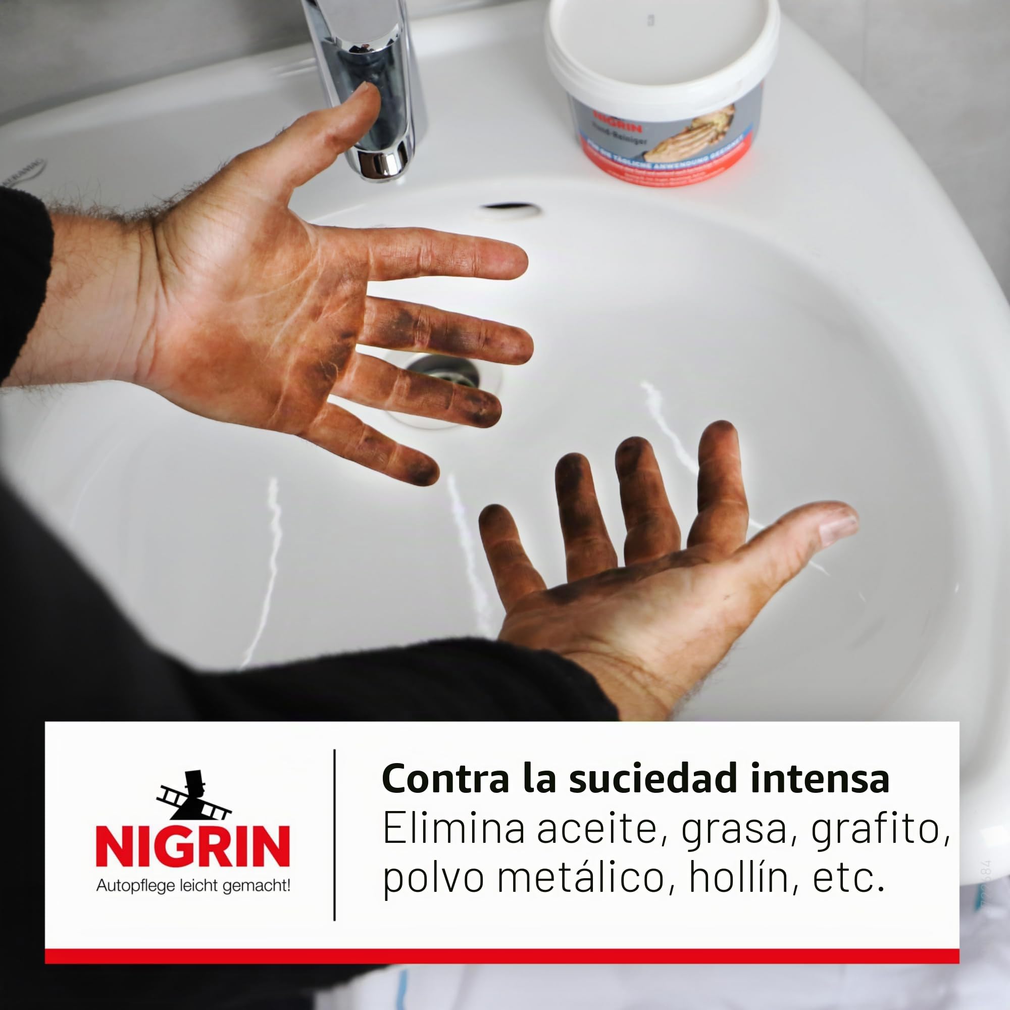 Nigrin RepairTec 72268 Jabón para manos profesional 500 ml