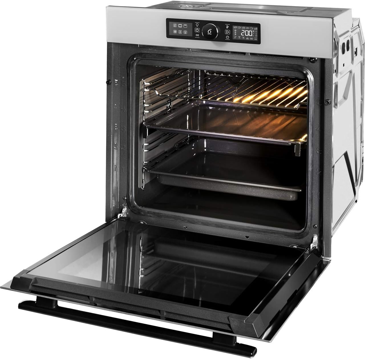 Whirlpool AKZ96270IX Single Built-In Electric Oven, A+ Energy Rating, Stainless Steel