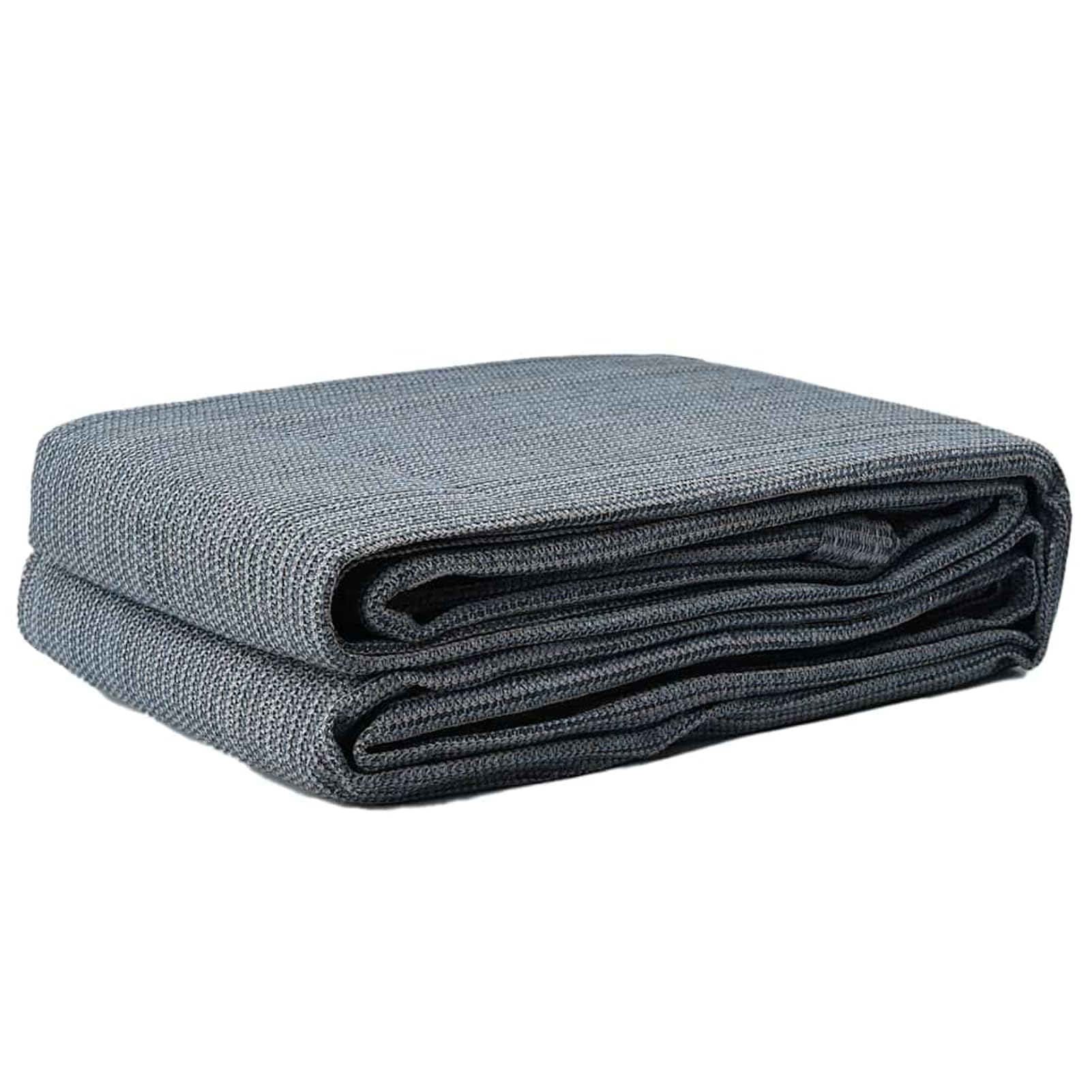 Gecheer Zelt Zubehör Blau-grau Polyester 400 x 700 cm Robust Zelteppich Zeltdeckel Picknickdecke Wohnwagen Balkon Outdoor