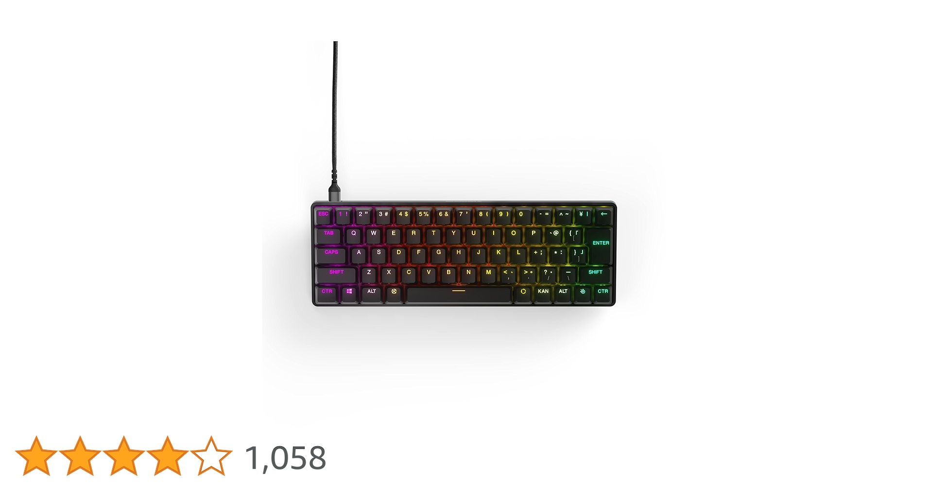 未使用SteelSeries Apex Pro Mini ゲーミングキーボード SteelSeries SteelSeries（スティールシリーズ） Apex Pro Mini