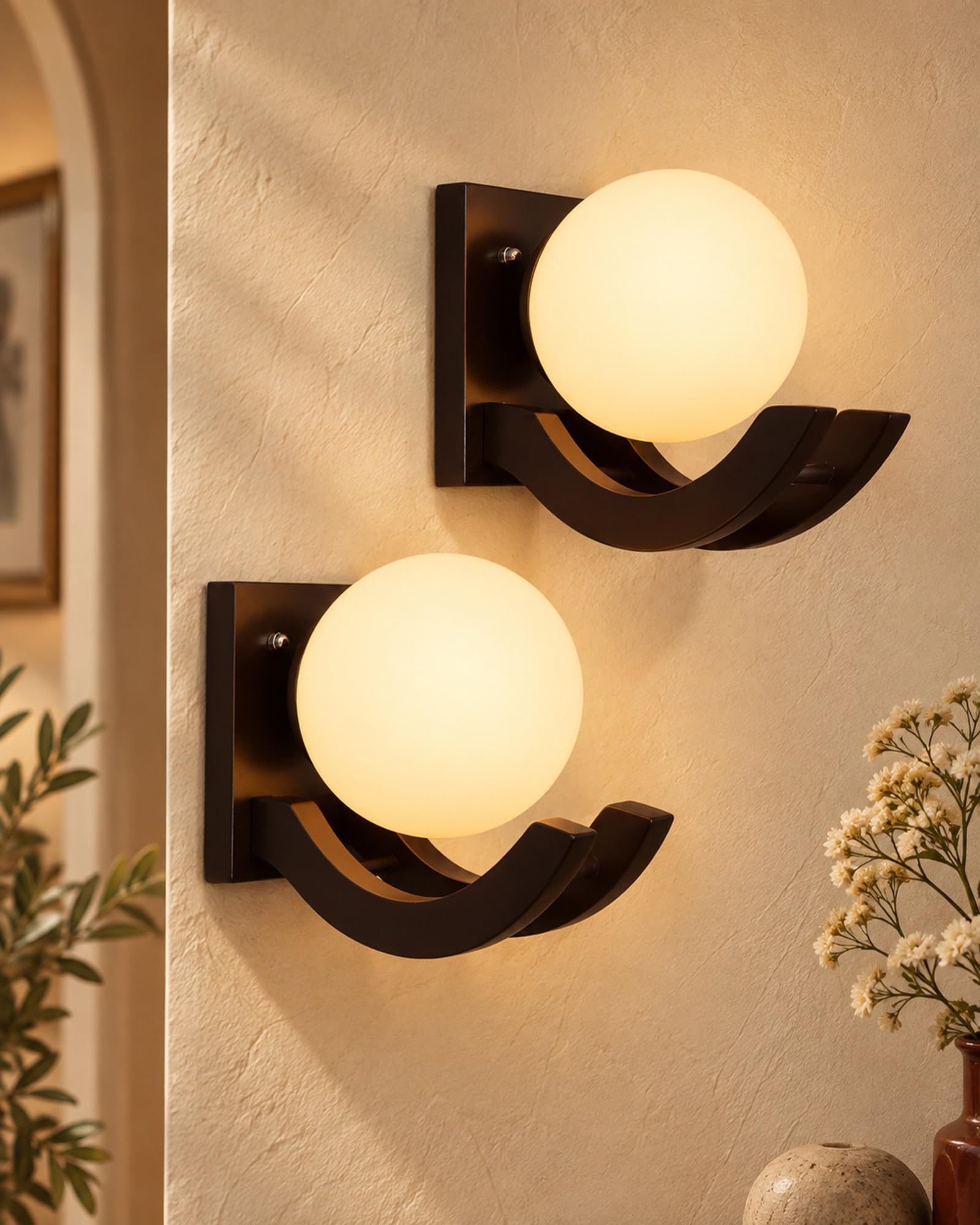 Homesake Wall Lights - Decorative Wood Wall Lamps -1 Homesake Wall Lights - Decorative Wood Wall Lamps -1