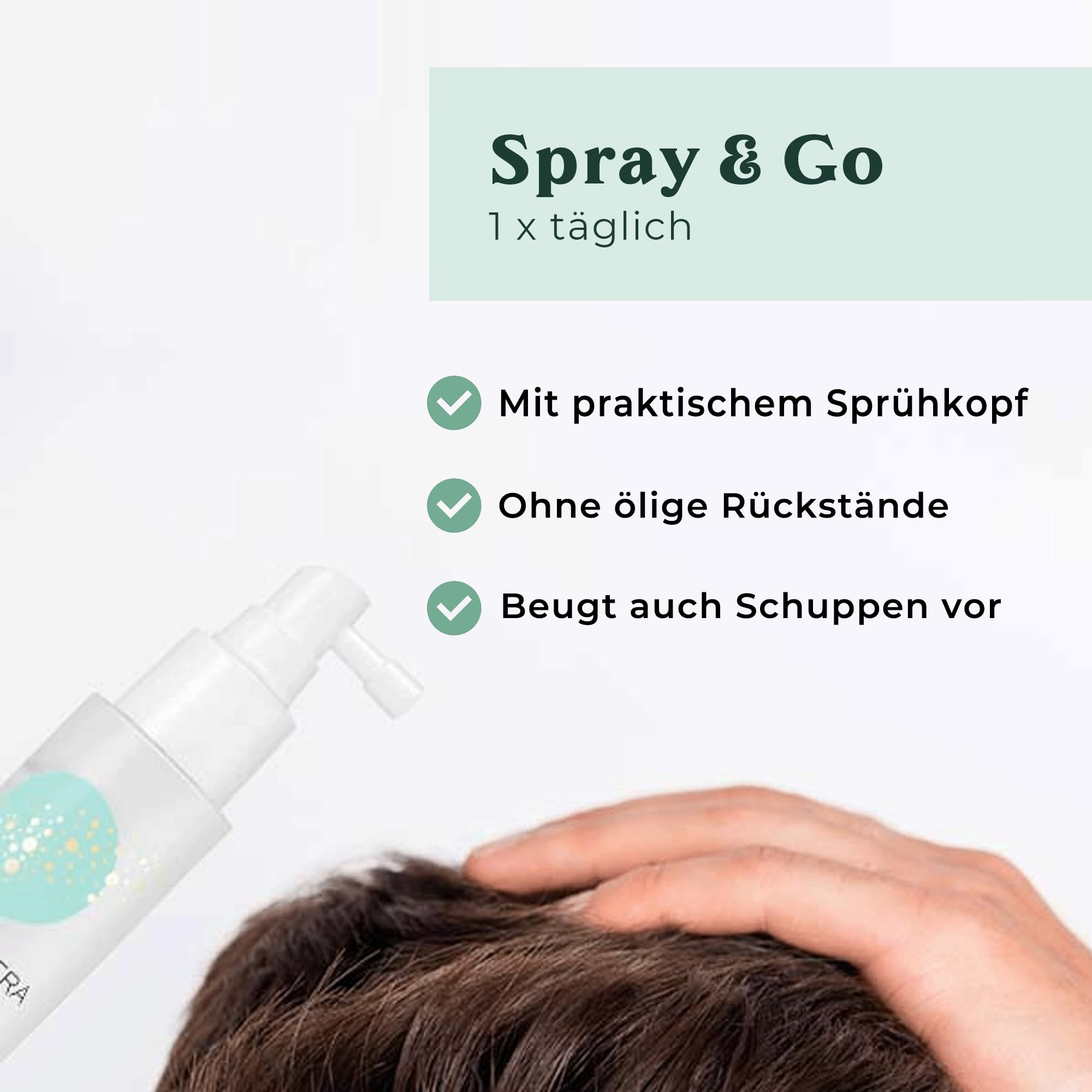 Cosphera Spray tonico per capelli, 100 ml, con olio di rosmarino, olio di rosmarino, per accelerare la crescita dei capelli, per donne e uomini