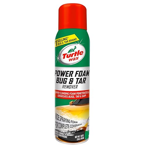 Turtle Wax 50595 Power Foam Bug & Tar Remover, 18 oz