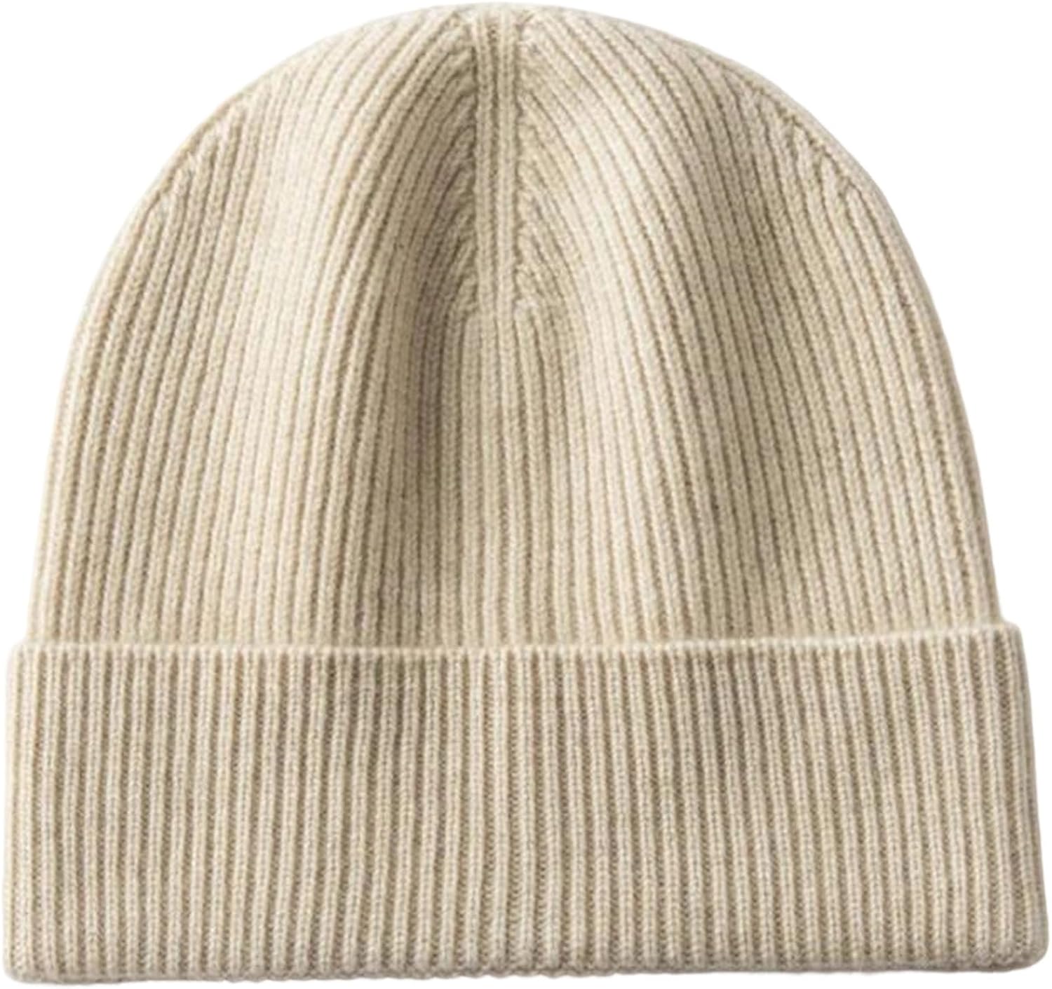 Unisex Soft Cozy Casual Slouchy Beanie, Winter Warm Outdoor Cold Weather Knitted Hat, Solid Color Soft Skull Caps