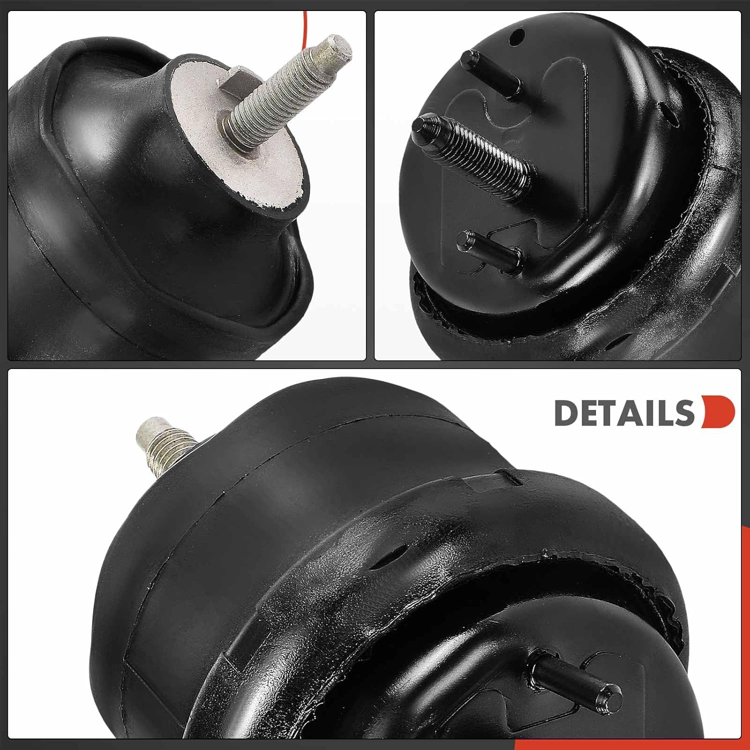 A-Premium 2PCS Engine Motor Mount Transmission Mount Kit Compatible with Ford Five Hundred 2005-2007, Freestyle 2005-2007 & Mercury Montego 2005-2007, 3.0L Automatic Transmission, Replace# 5F9Z6068A