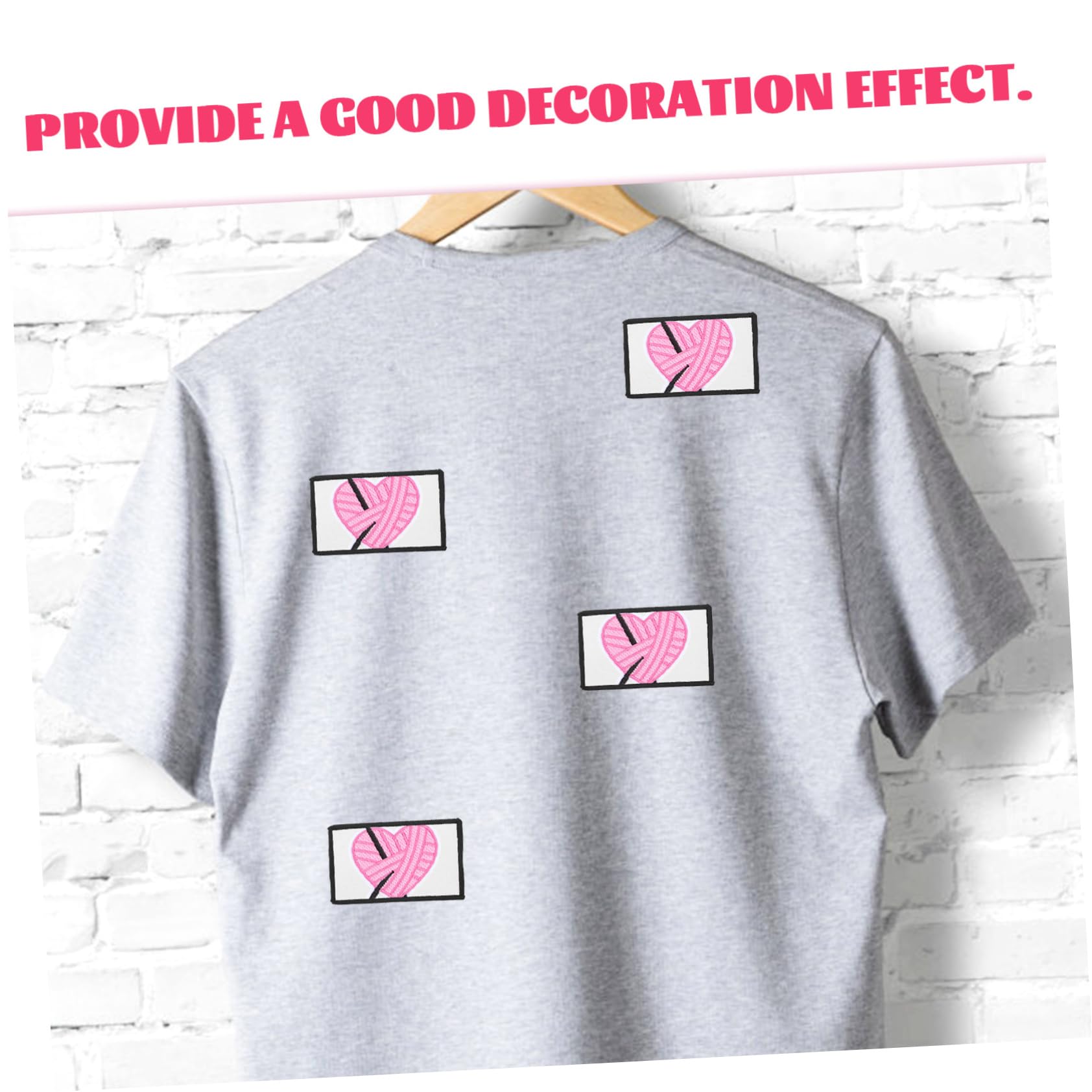 100piezas Parches Para Bordado Parche Termoadhesivo Para Ropa Decoración De Vestidos Reparación De Prendas y Accesorios De Costura