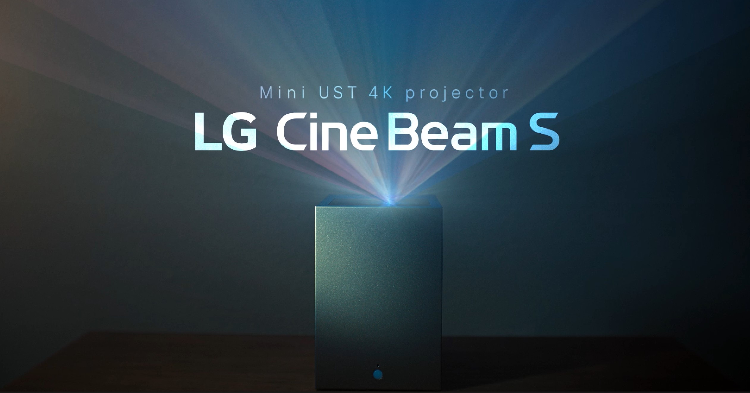 LG CineBeam S PU615U, Compact Ultra short throw 4K Projector