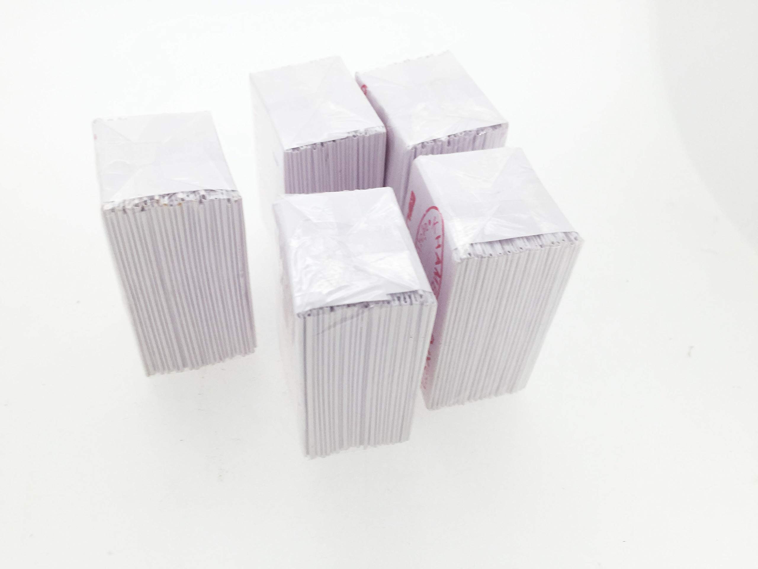 SWISSO 5 x New Jewellers Gem Stone Mini Jewellery Parcel Paper White Outer 2X White Inner Packaging Paper 25Pc Per Set