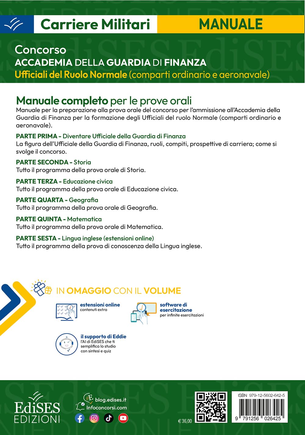 Concorso accademia Guardia di Finanza: manuale per le prove orali