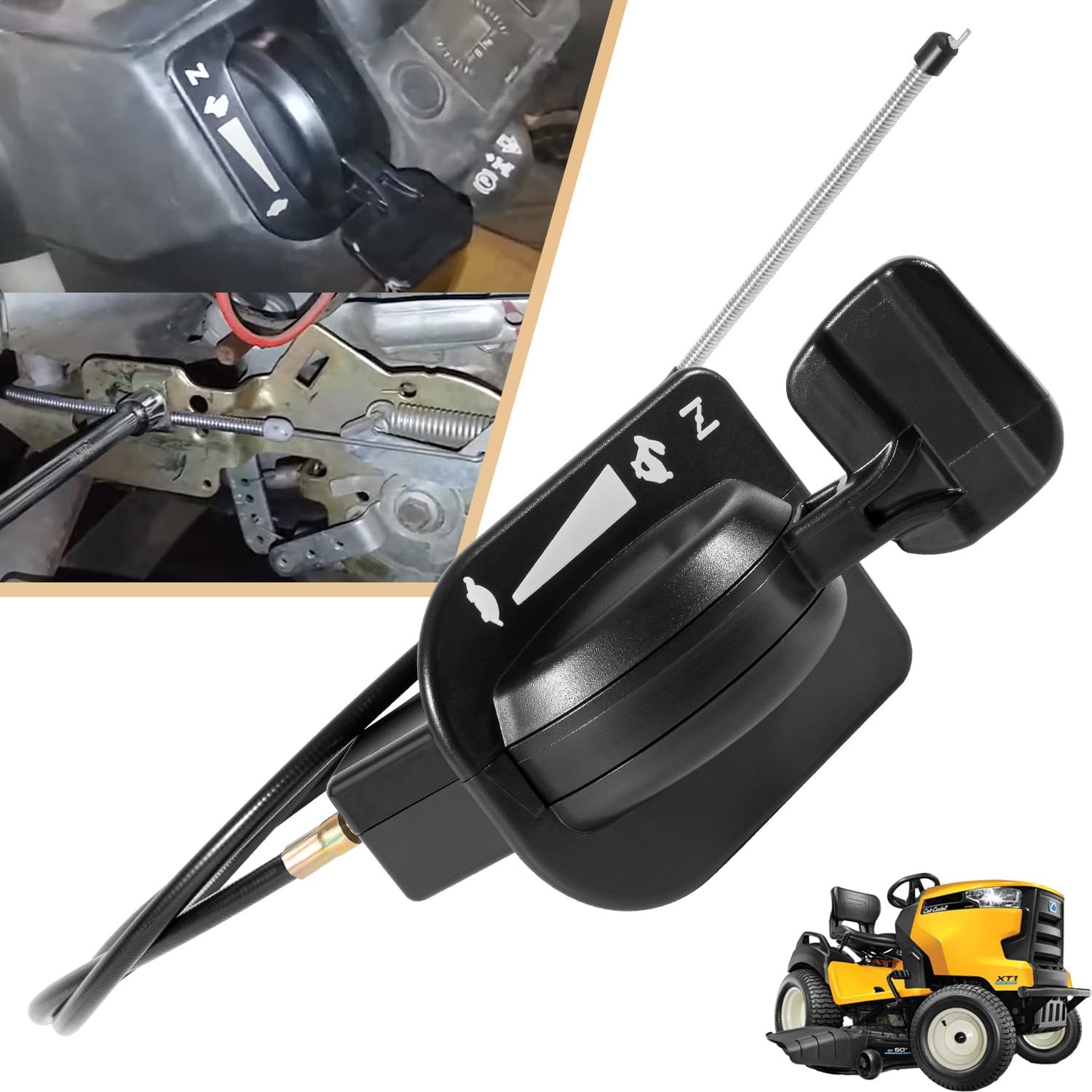 Bzcovac Throttle Choke Cable for CUB Cadet 746P06431 for