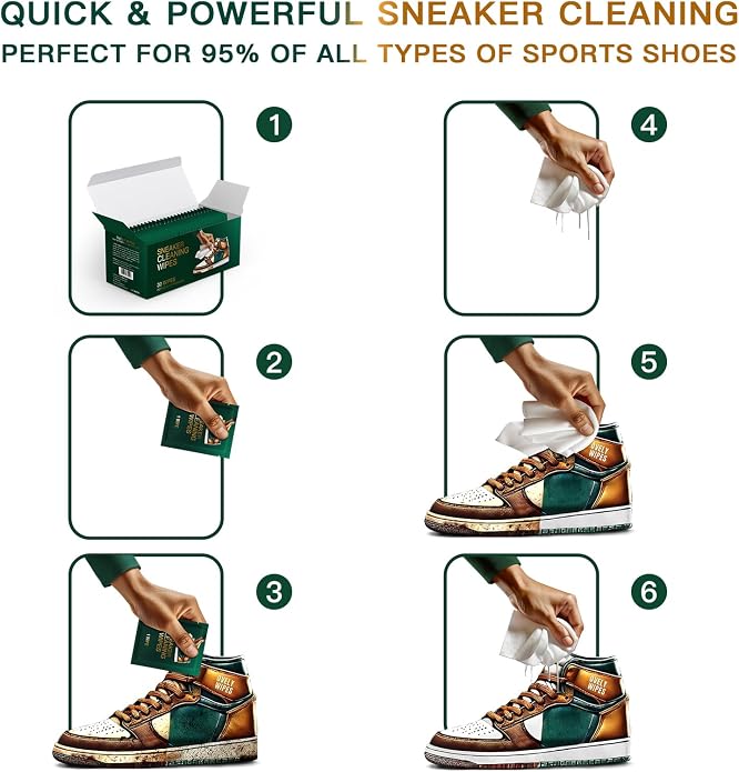 Toallas húmedas limpiadoras para sneakers miniatura 6