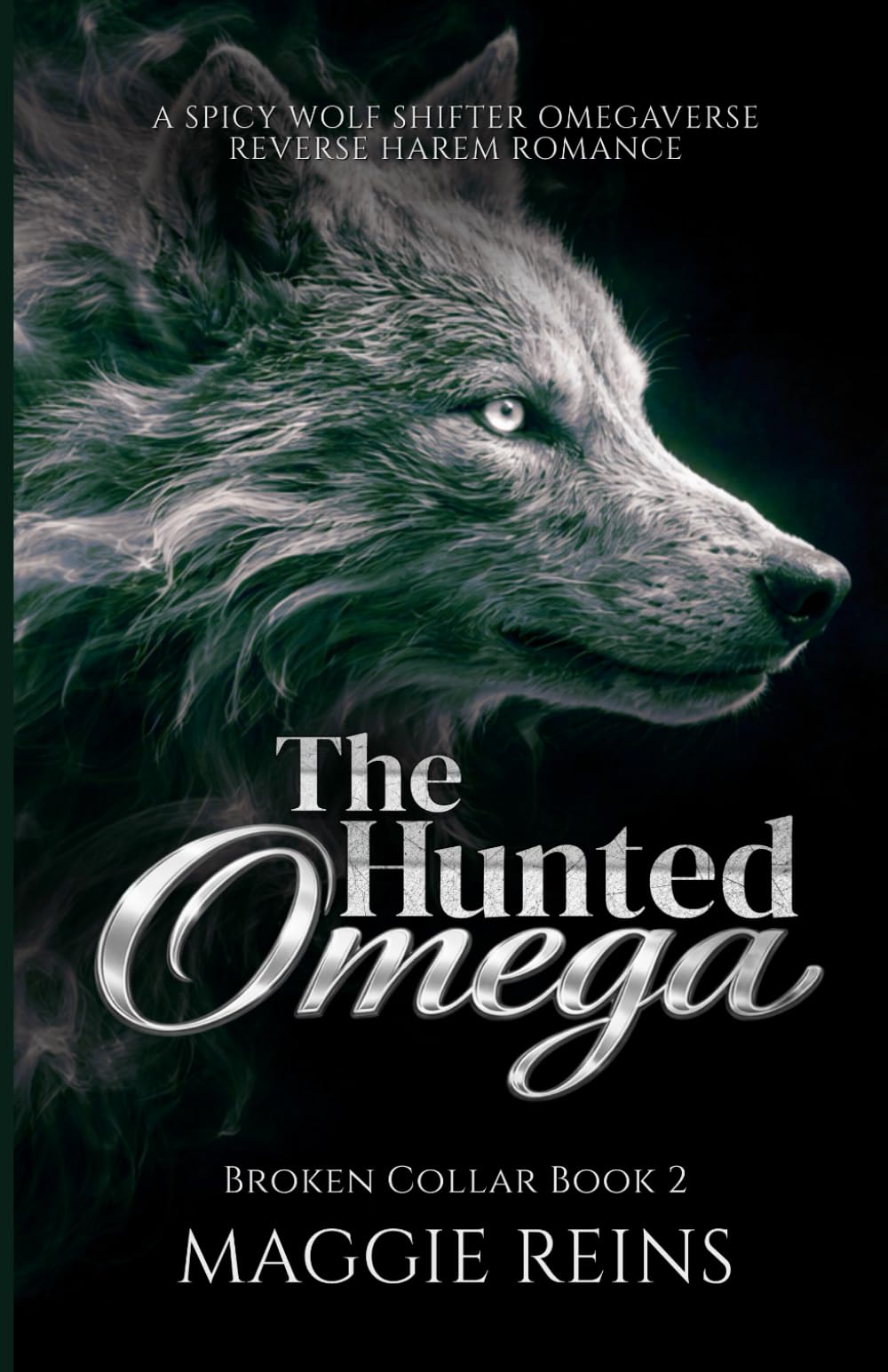 The Hunted Omega: A Spicy Wolf Shifter Omegaverse Reverse Harem Romance (Broken Collar)