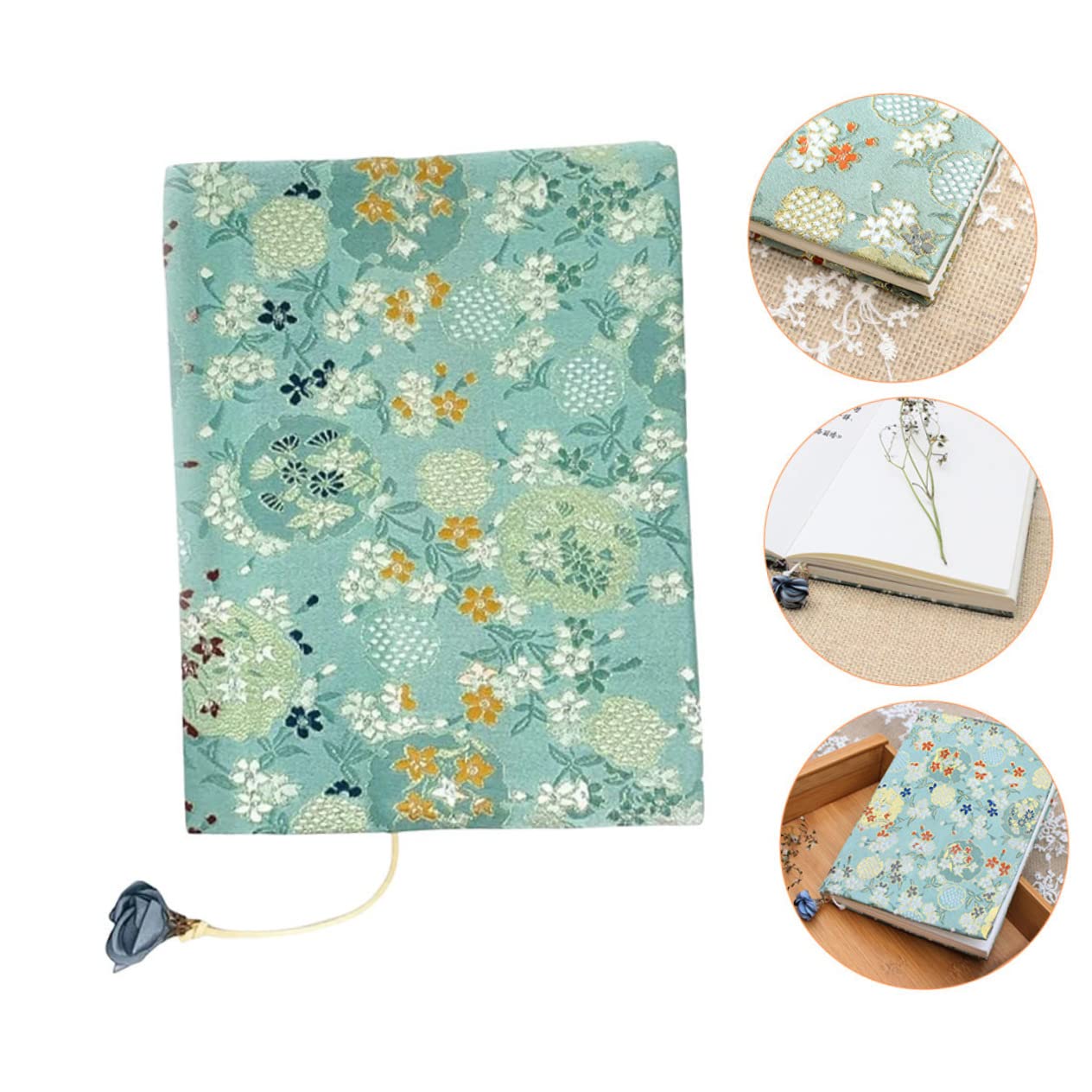 EXCEART 5piezas Cubierta De Ajustable Para Libros Funda Protectora De Libros Reutilizable y Lavable y Notas