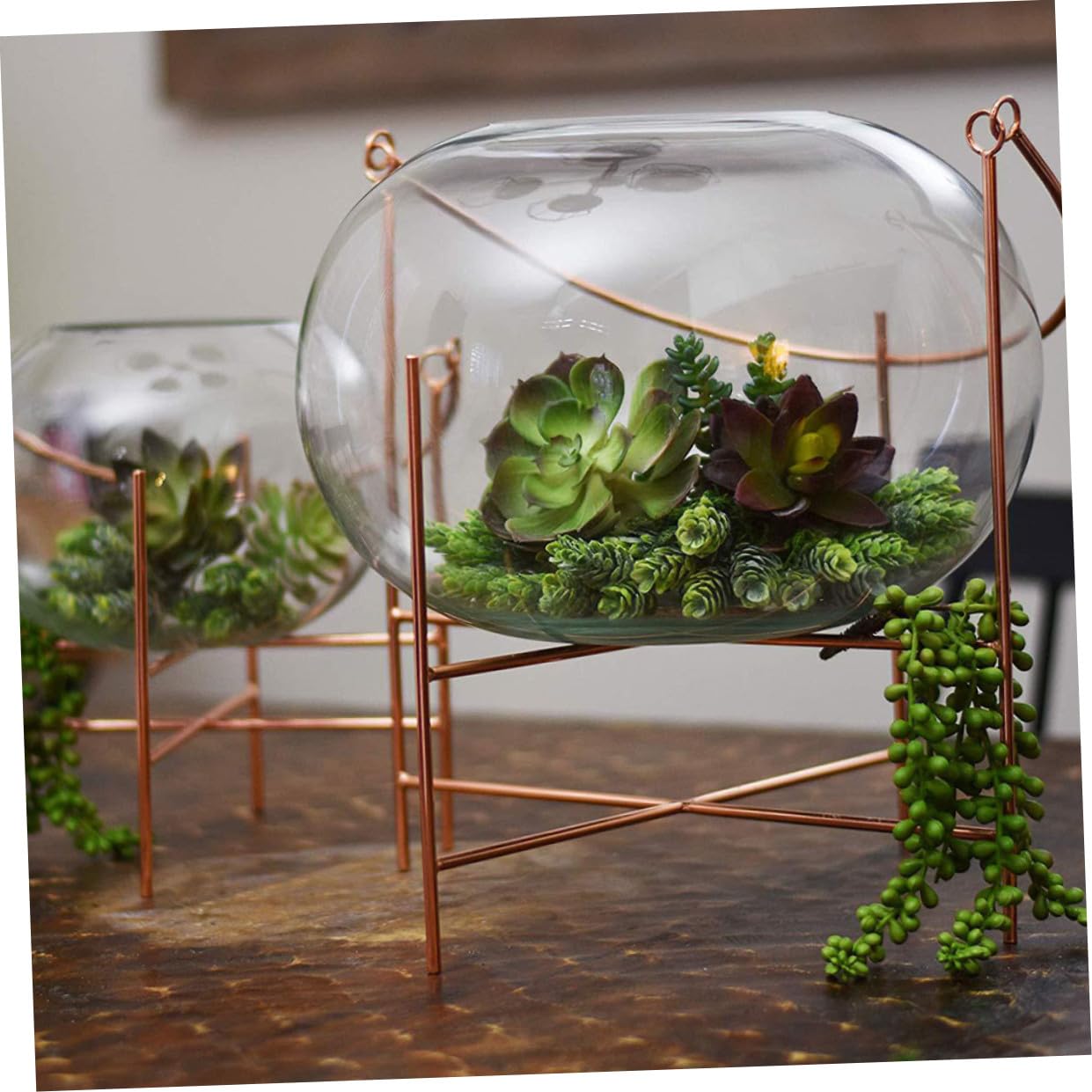 de Suculentas Artificiales Verdes de PVC y PE sin Cuidado Diario ni Decoloración Varios Estilos 14 Piezas y de Jardines para Accesorios Creativos Varios Estilos