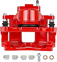 Vista 21 de SCITOO 18-B4791 18-B4790 Pinzas de freno de disco delanteras izquierda y derecha con soporte para Ford para Excursion 2000-2005, para Ford