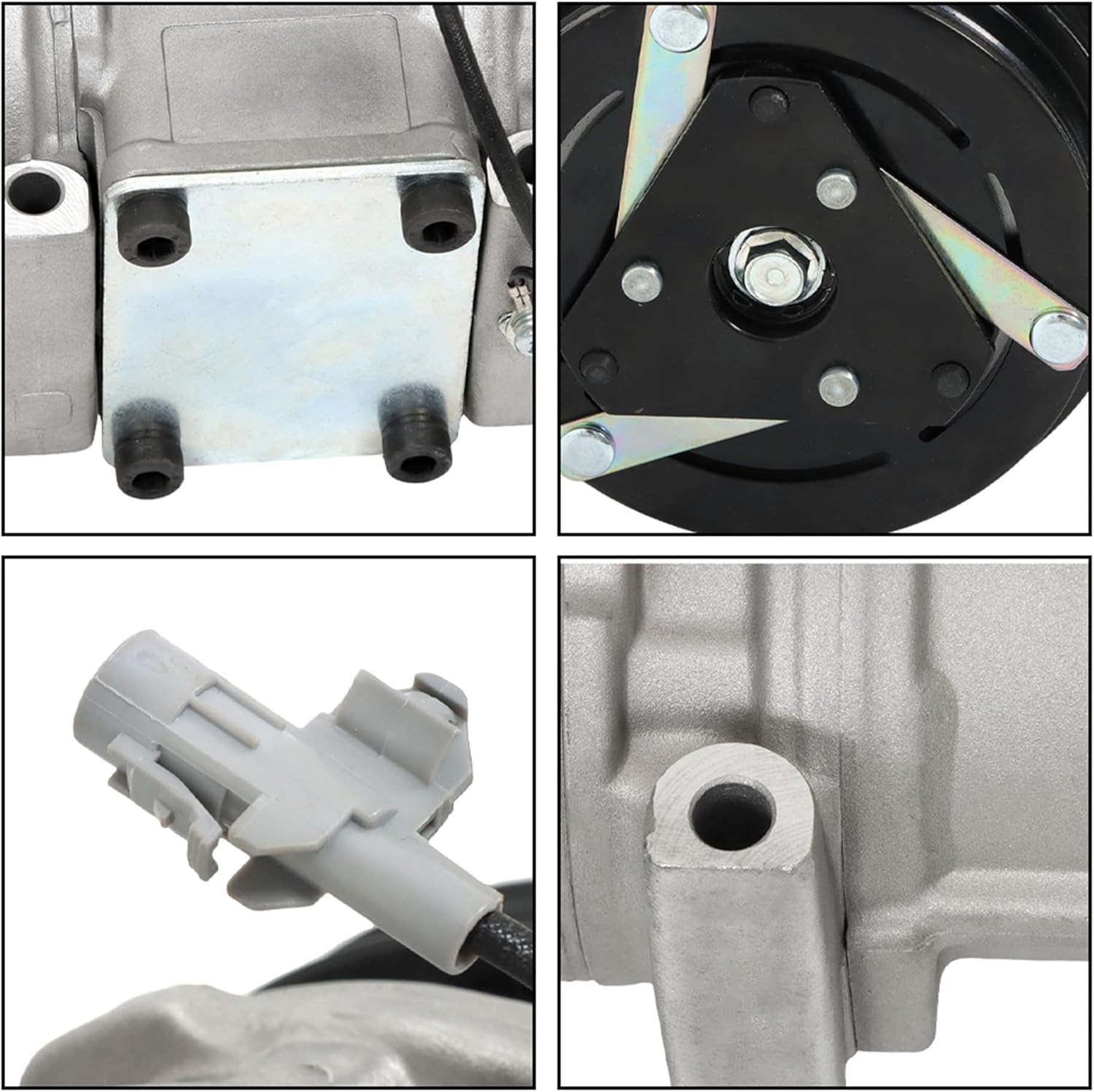 A/C Compressor Replacement for 4710222 Replacement for Taco-ma L4 2.4L 2.7L ONLY 1998-2004