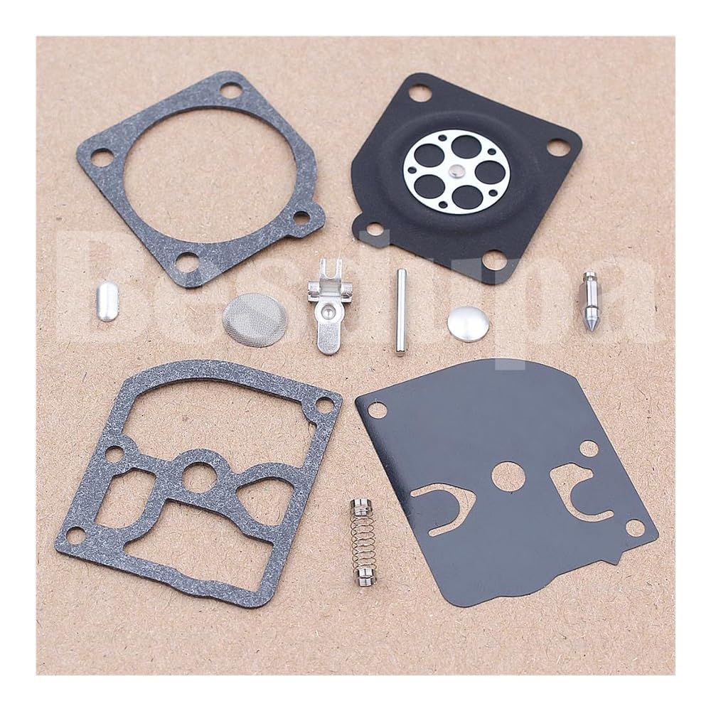 Kit de reparación de carburador para motosierras MS210 y MS250 con juntas de alta resistencia