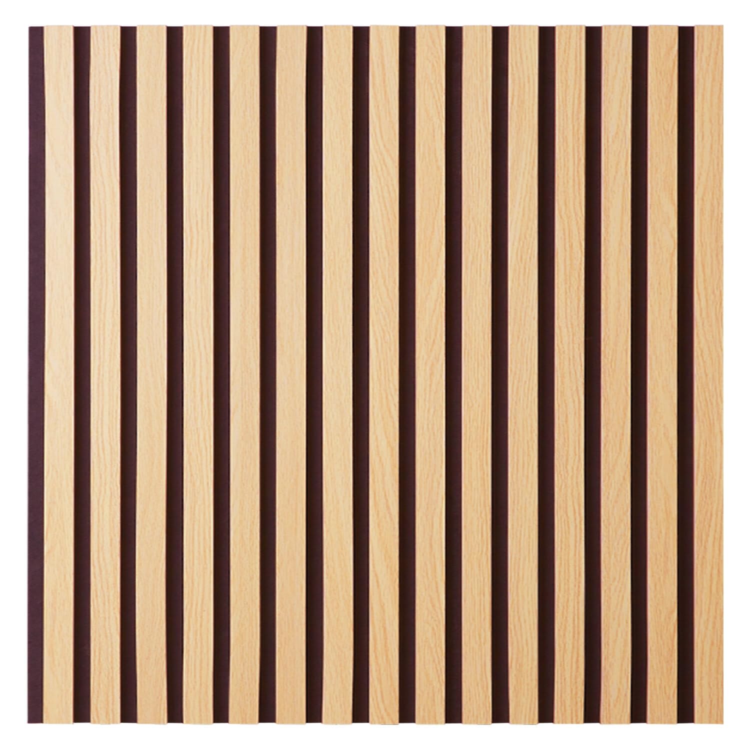 Homestyle4u 2655, panele akustyczne drewno 60 x 60 cm 2 panele ścienne okładziny ścienne akustyczne panele ścienne panele dekoracyjne