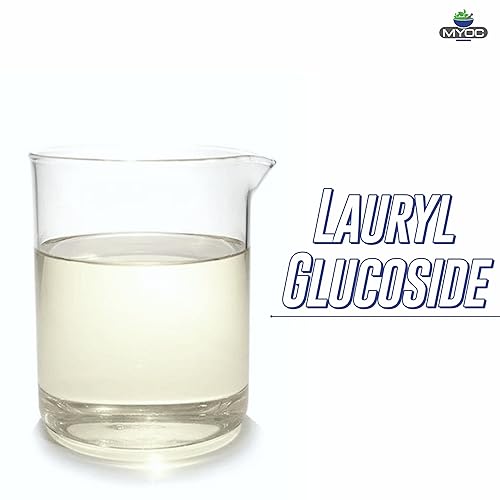 Miniatura 3 de Myoc Lauryl Glucósido  4.1 fl oz (4.05 onzas líquidas), grado cosmético de lauril glucósido, tensioactivo de lauril glucósido para la piel,