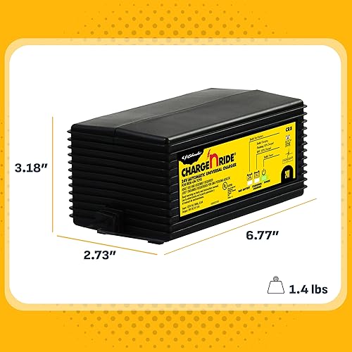Miniatura 5 de Schumacher Electric 24 Volt Universal Battery Charger for Ride on Toys - Charge 'N Ride CR8-1.5 Amp, Fully Automatic - Compatible with Dynacraft and