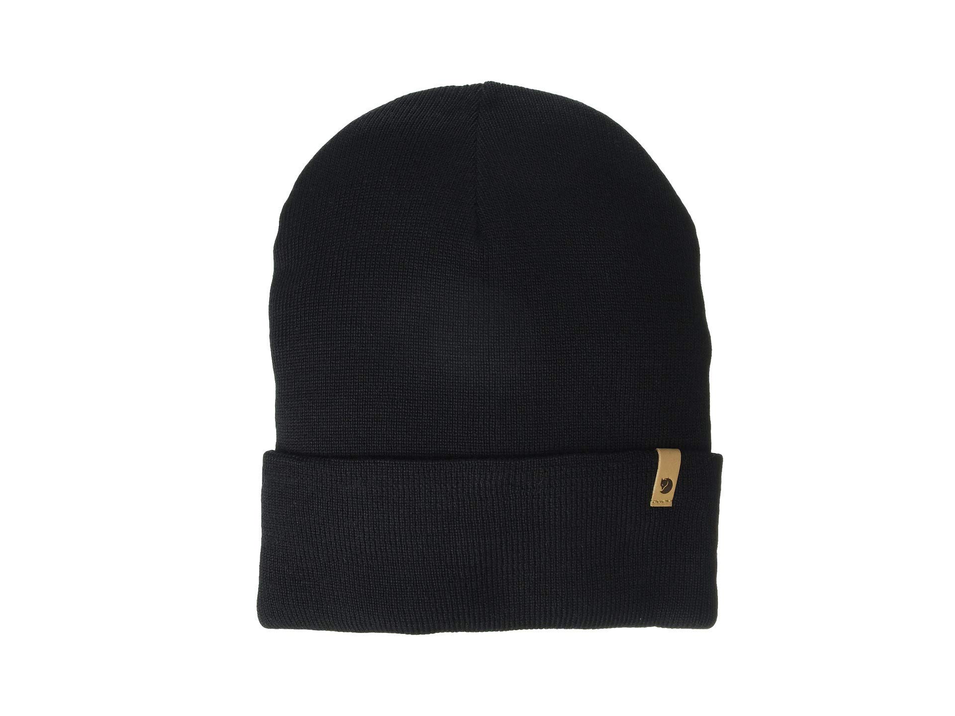 Fjällräven Mens Classic Knit Hat, Black