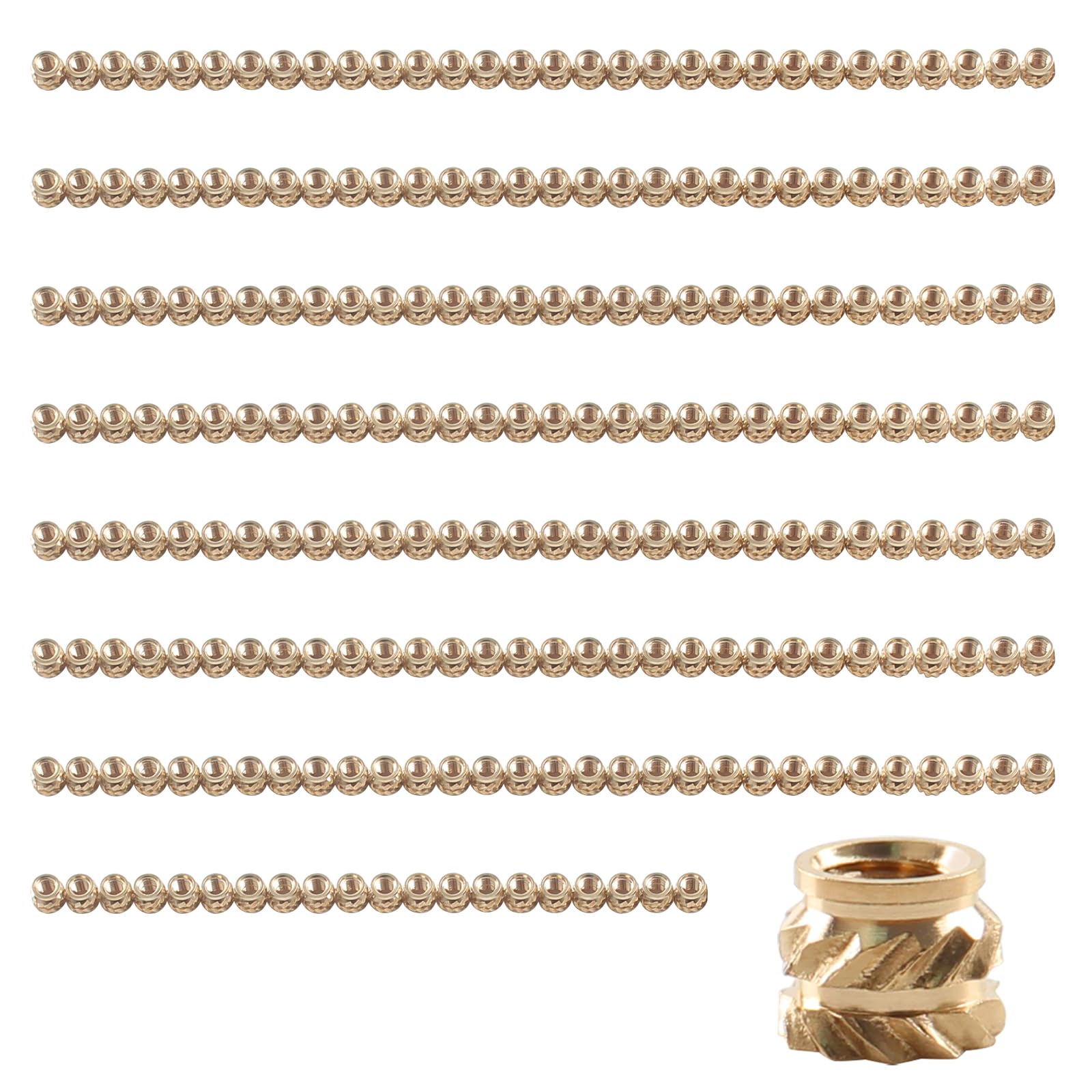 Inserts écrous M3 laiton pour fixer solidement les pièces 3D - 8