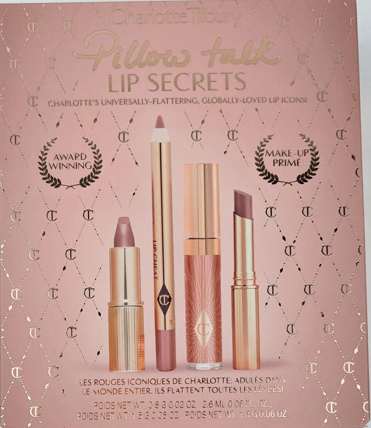 Charlotte Tilbury Pillow Talk Lip Makeup Collection