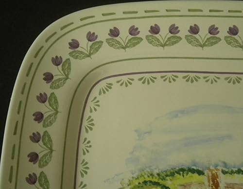 Miniatura 3 de Pfaltzgraff Circle of Kindness The Green Fields of Home - Plato cuadrado para servir (16 pulgadas)