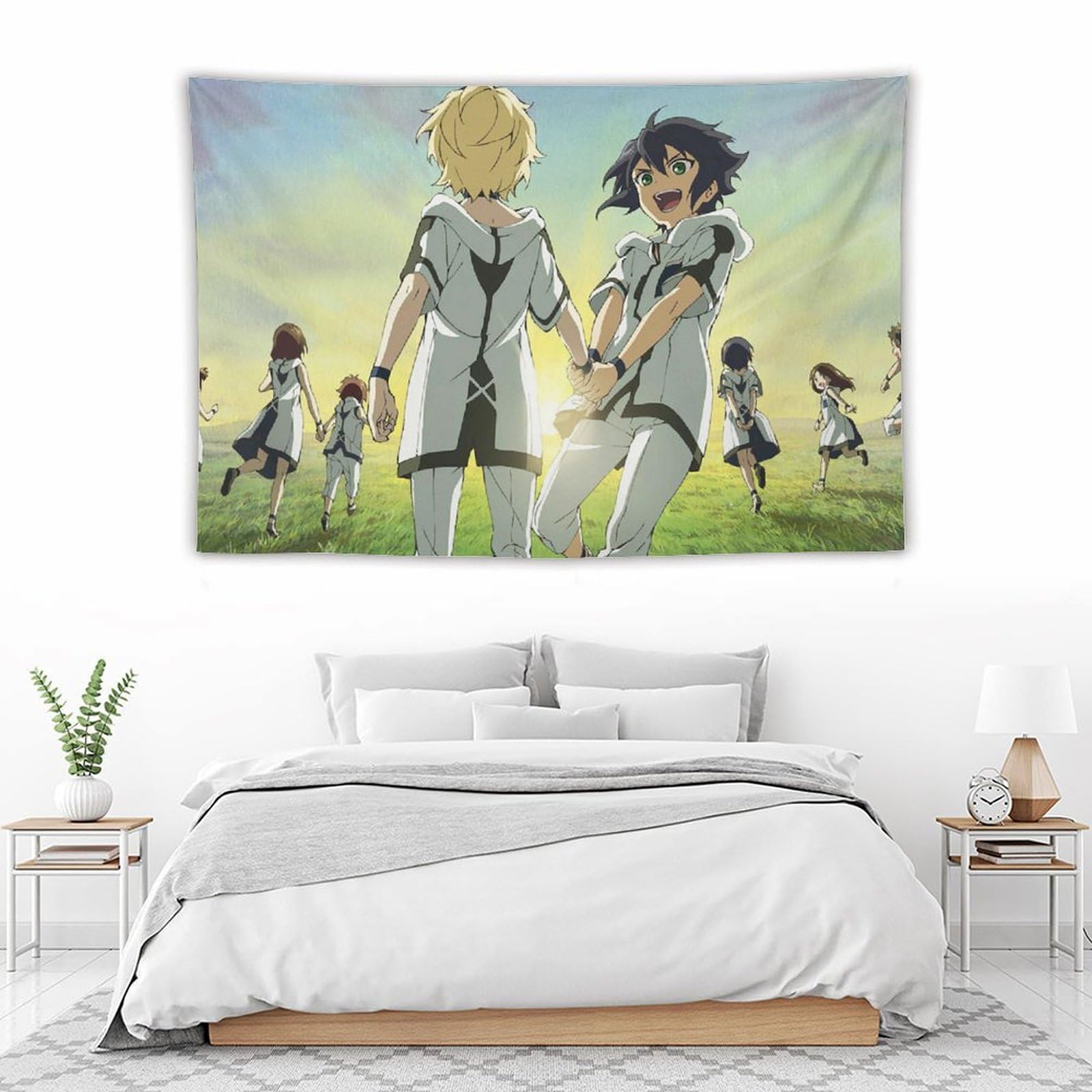 終わりのセラフ　タペストリー　ミカエラ　優一郎 終わりのセラフ タペストリー ミカエラ 優一郎 - メルカリ