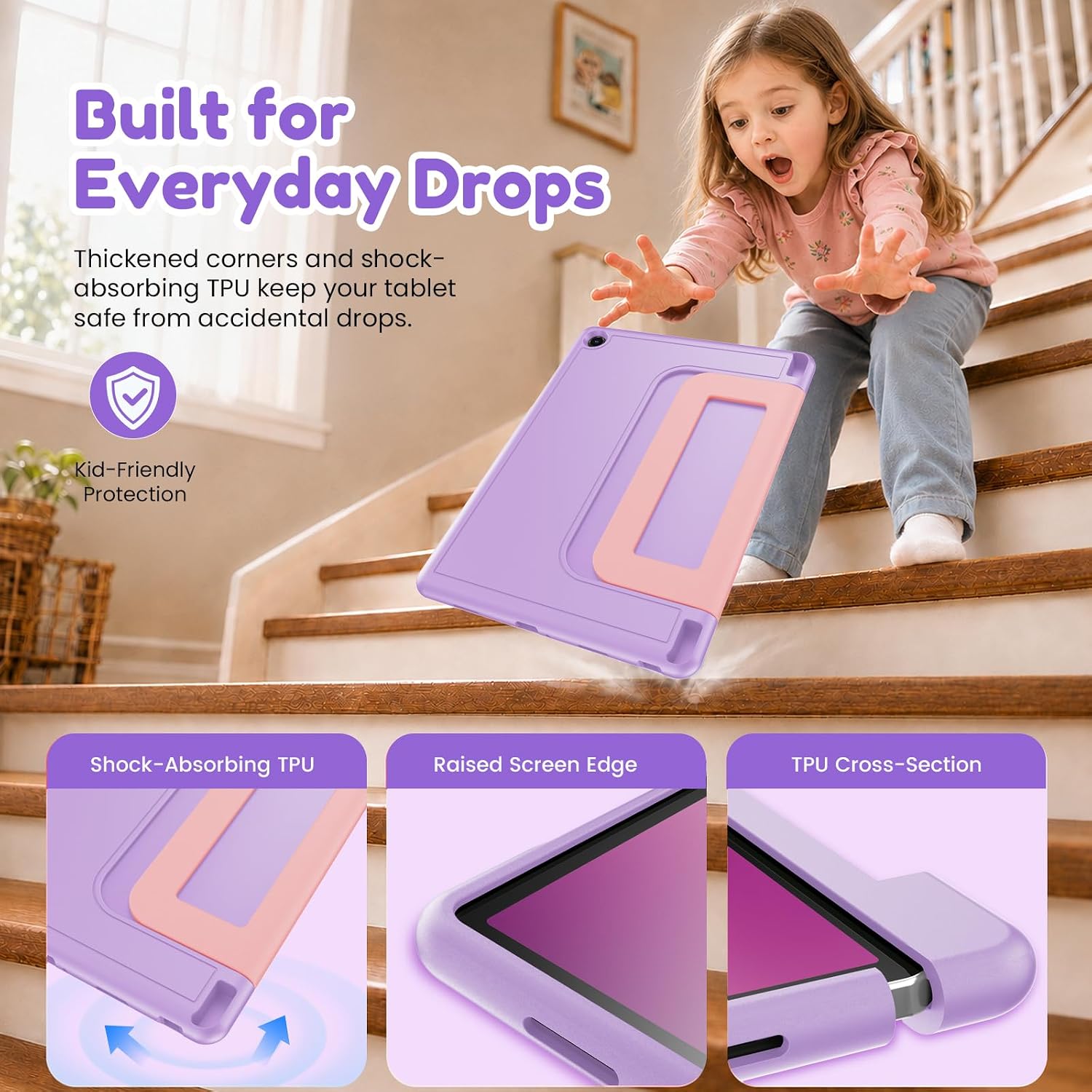 INFILAND CarryJoy Case for Samsung Galaxy Tab A11+/A9+ 11" image 5