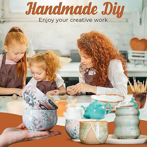 Miniatura 6 de Jetmore Paquete de 12 herramientas de arcilla, herramientas de cerámica y herramientas de escultura, cortador de arcilla de modelado de polímeros,