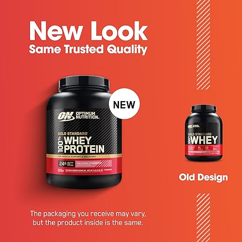 Vista 226 de Optimum Nutrition Estándar dorado 100% Proteína de Suero de Leche en Polvo, Pie de lima, 1.8 Libra