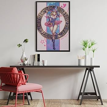 【ジグソーパズル】【完成品】ブラック・マジシャン・ガール 楽天市場】ジグソーパズル ブラック・マジシャン・ガール(遊戯王