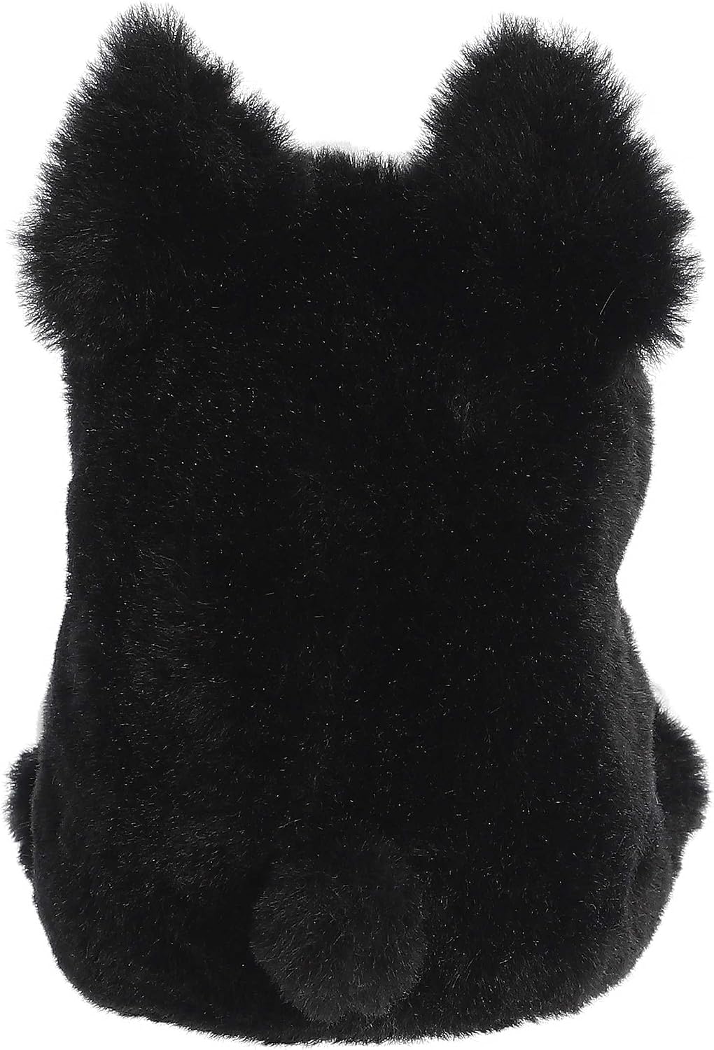 Aurora Round Rolly Pet Ava French Bulldog Stuffed Animal - Adorable Companions - On-The-Go Fun - Black 5 Inches