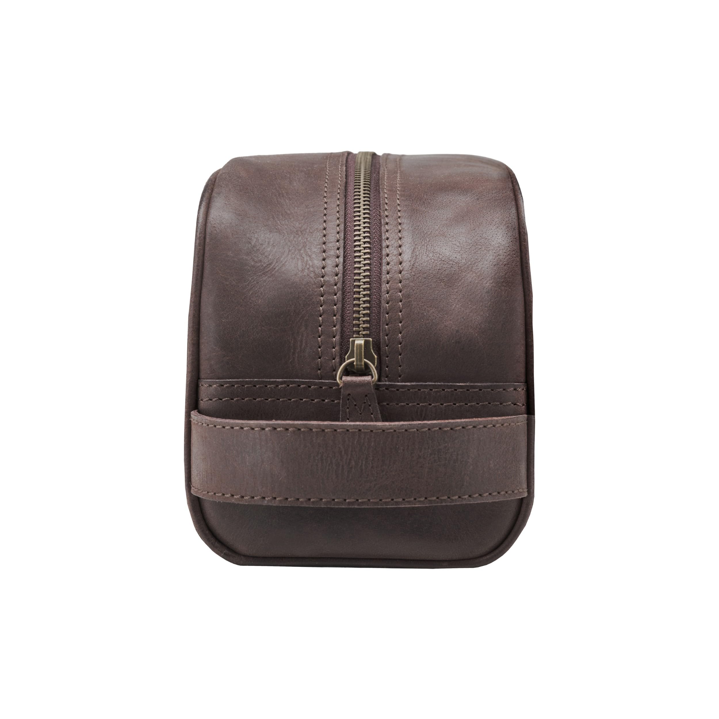DRAKENSBERG Weekender 'John' - Bolsa de viaje de piel para hombre y mujer, 40 L
