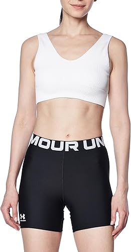 Under Armour HeatGear Authentics Middy Short, noir/blanc, Taille M