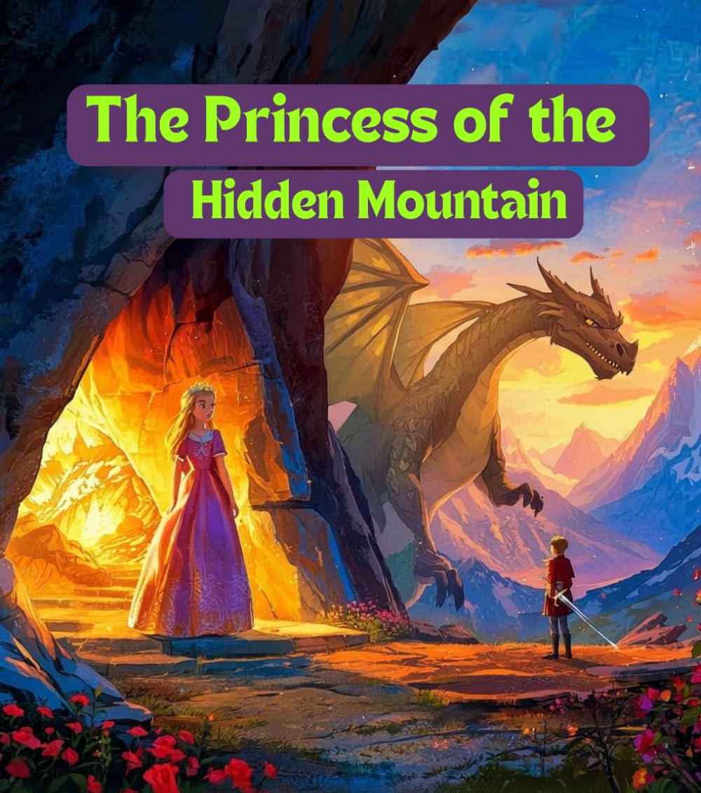 The Princess of the Hidden Mountain: A Magical Fairy Tale Adventure About a Lost Princess, a Lonely Dragon, and a Brave Prince – A Story of Courage, ... Story. (An Enchanted Heart Kingdom Story)