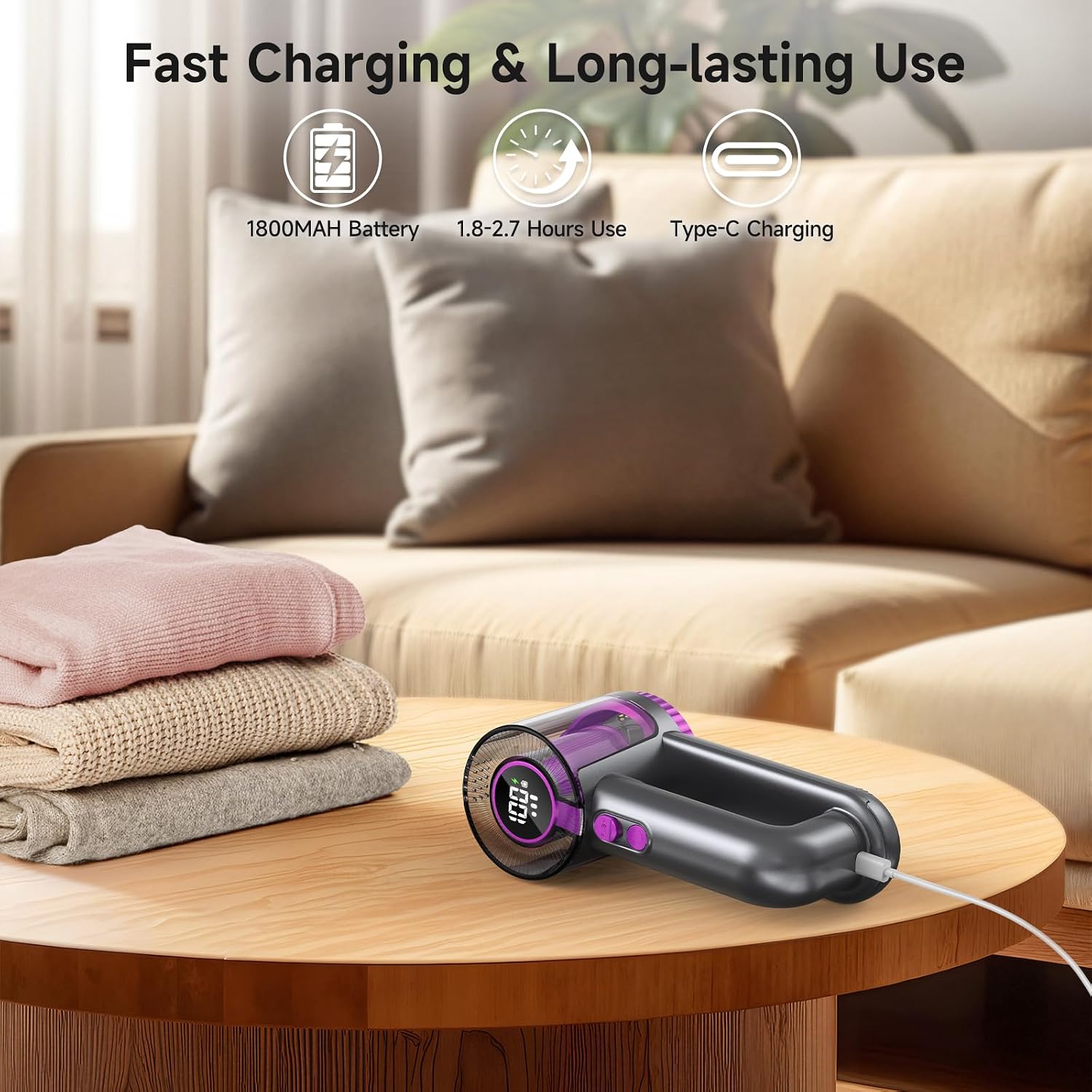Fabric Shaver Rechargeable, Sweater Shaver, Lint Pilling Remover Shaver
