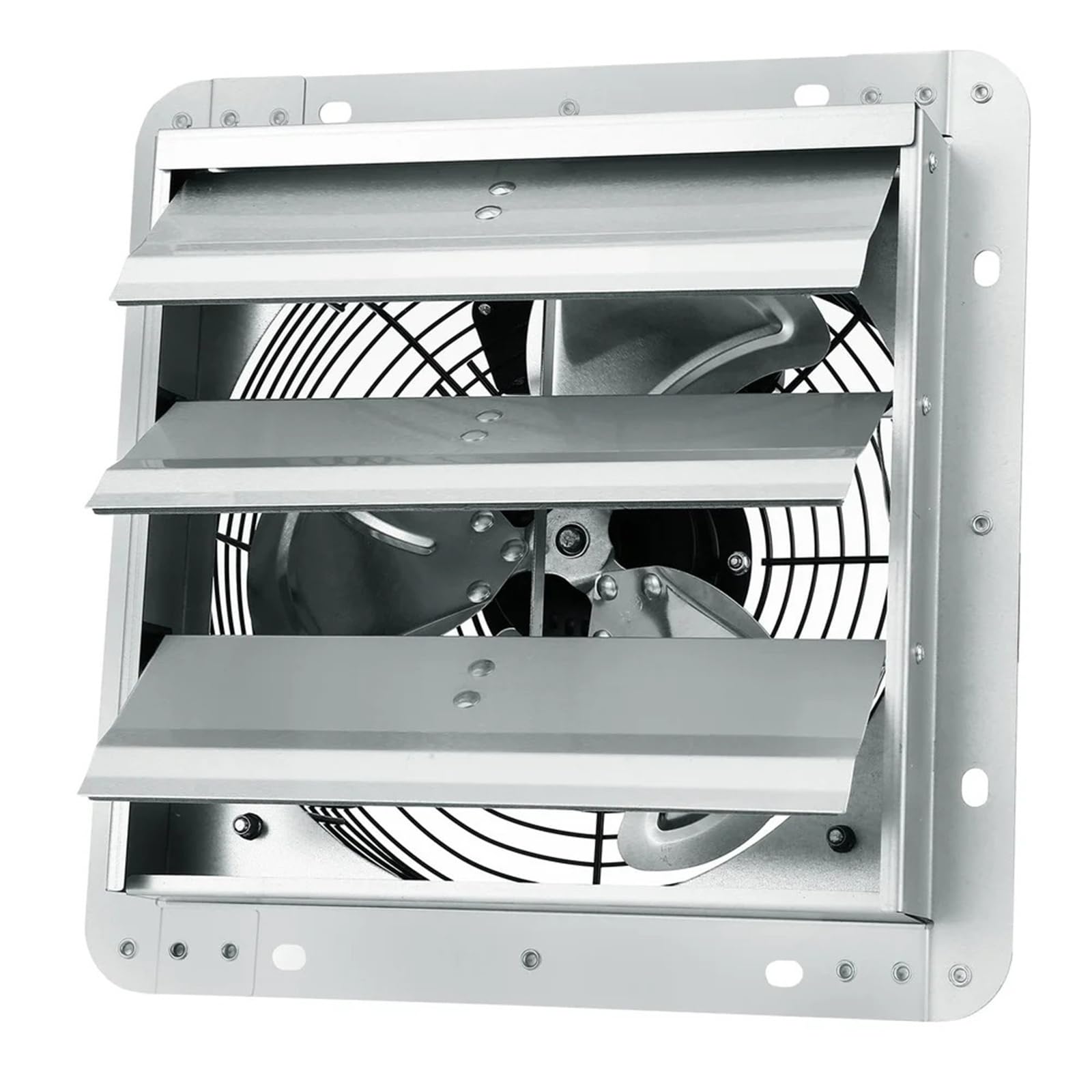 Wentylator wyciągowy 820 CFM, dmuchawa aluminiowa 45 W, silnik o wysokiej wydajności, automatyczna żaluzja, wytrzymała wentylacja, garaże, strychy,Bardzo cichy