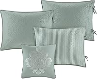 Vista 3 de Madison Park Juego de Fundas para Cama Diurna de Algodón - Acolchado de Doble Cara Diseño Clásico Cottage Ropa de Cama para Todas las Estaciones