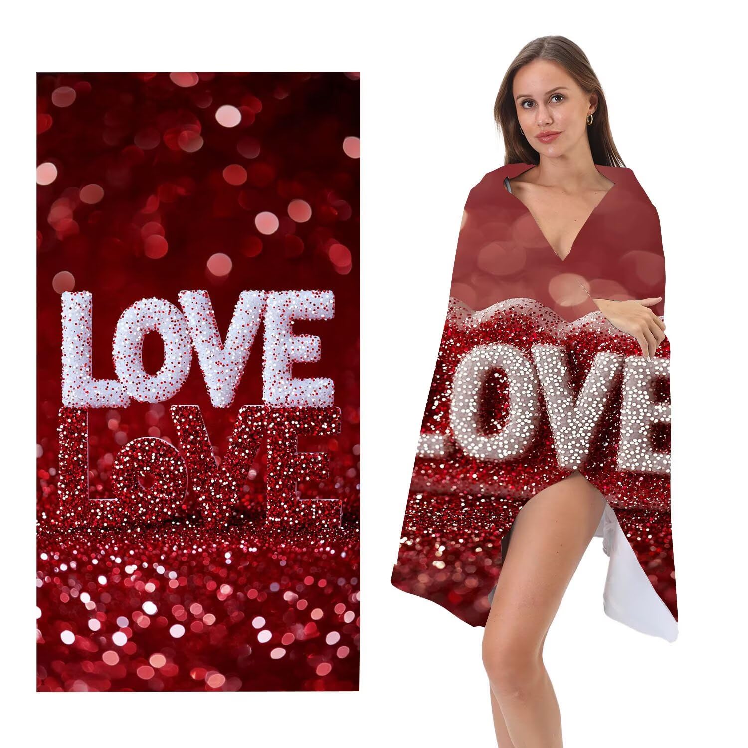 Serviette de Plage xxl, 2PC Animaux chiens Serviette Microfibre 80 x 160 cm, Grande Serviettes de Plage Léger et Séchage Rapide, Serviettes Convient pour Sauna, Homme, Femme Plages Accessoires n-229