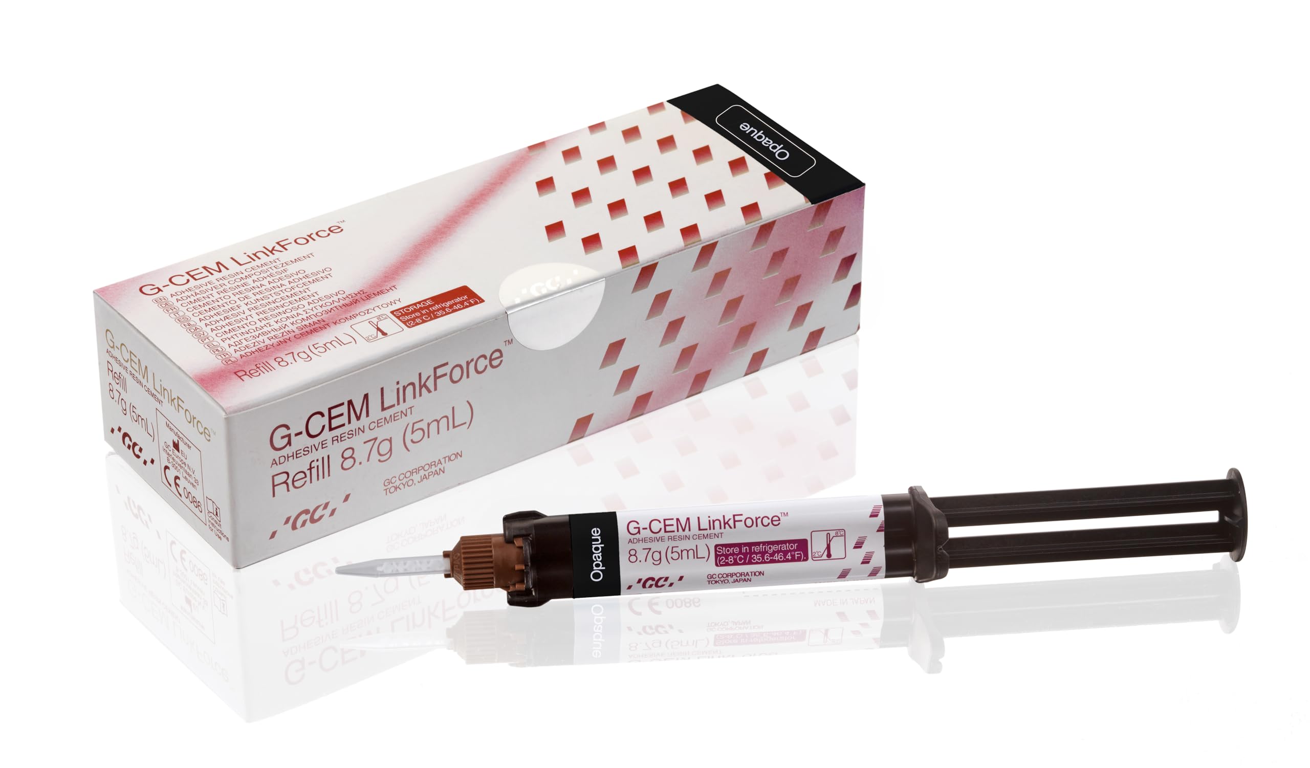 GC 010120 G-CEM LinkForce Dental Cement Syringe A2