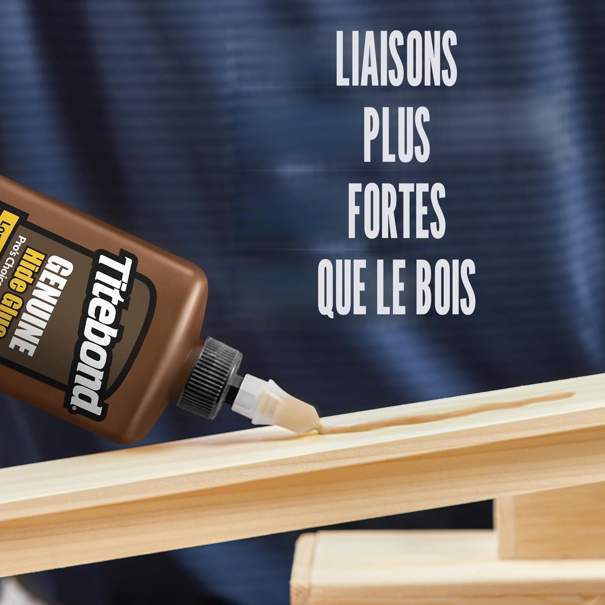 Titebond Colle Peau bois lamellé collé directement verarbeitbarer Colle à bois, 473 ml, 501/4