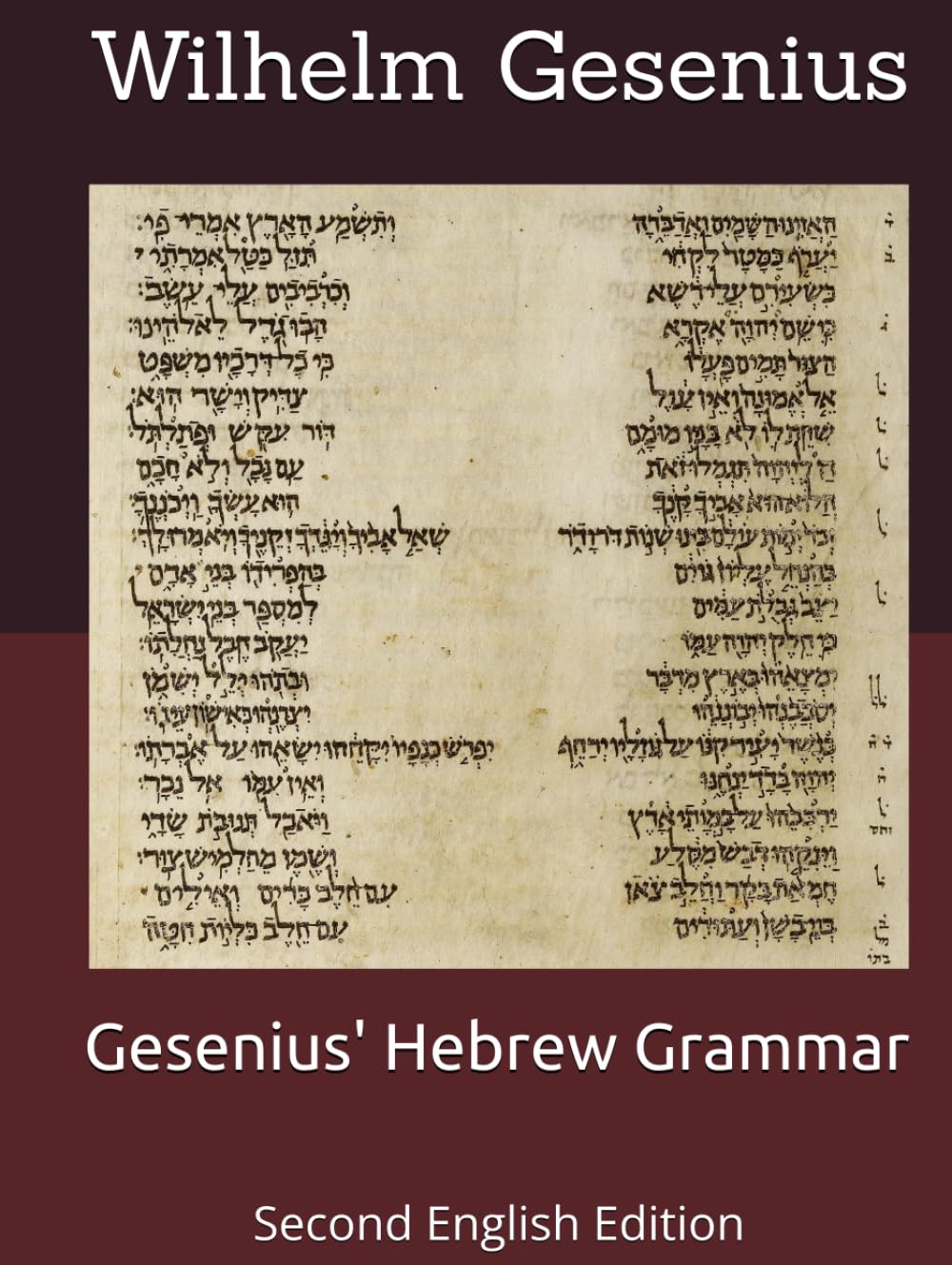 Gesenius' Hebrew Grammar: Second English Edition