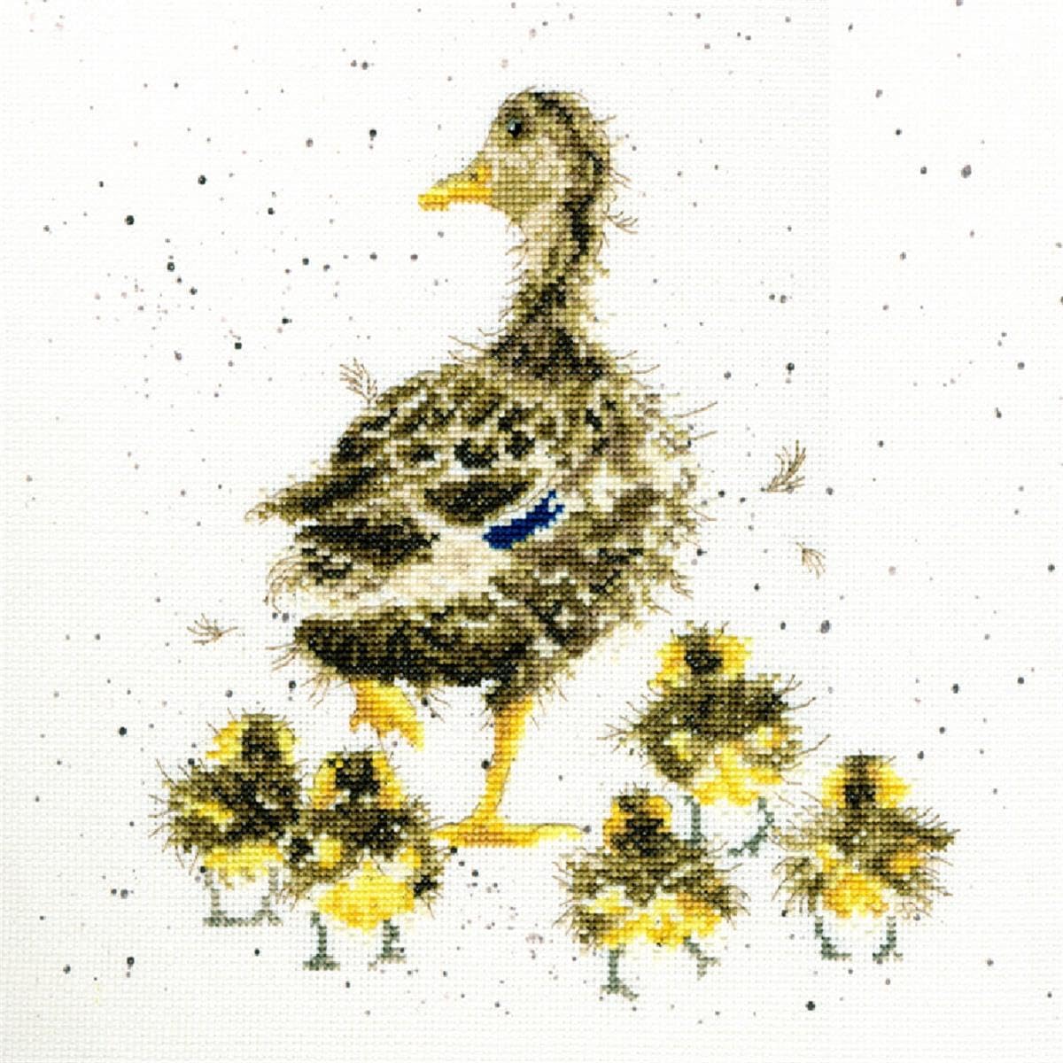 Bothy Threads counted cross stitch Kit ""Lovely Mum"", 26x26cm, XHD2