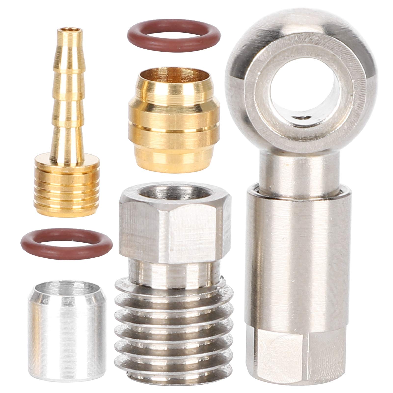 KTM Healthcare® Bike Olive Head Quick Connect, Durable Stable Convenient High Hardness Bike Tubing Set with Gasket for Magula MT4 / 6/8 for Most People