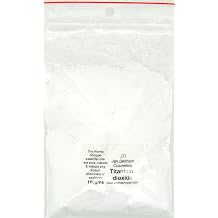 Titanium Dioxide - Premium Quality Natural Whitener for Soap, Mineral Makeup, Foundation & Cosmetics 4oz